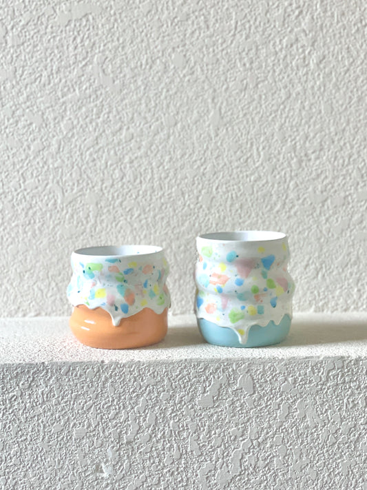 Soft Serve Splatter Cups