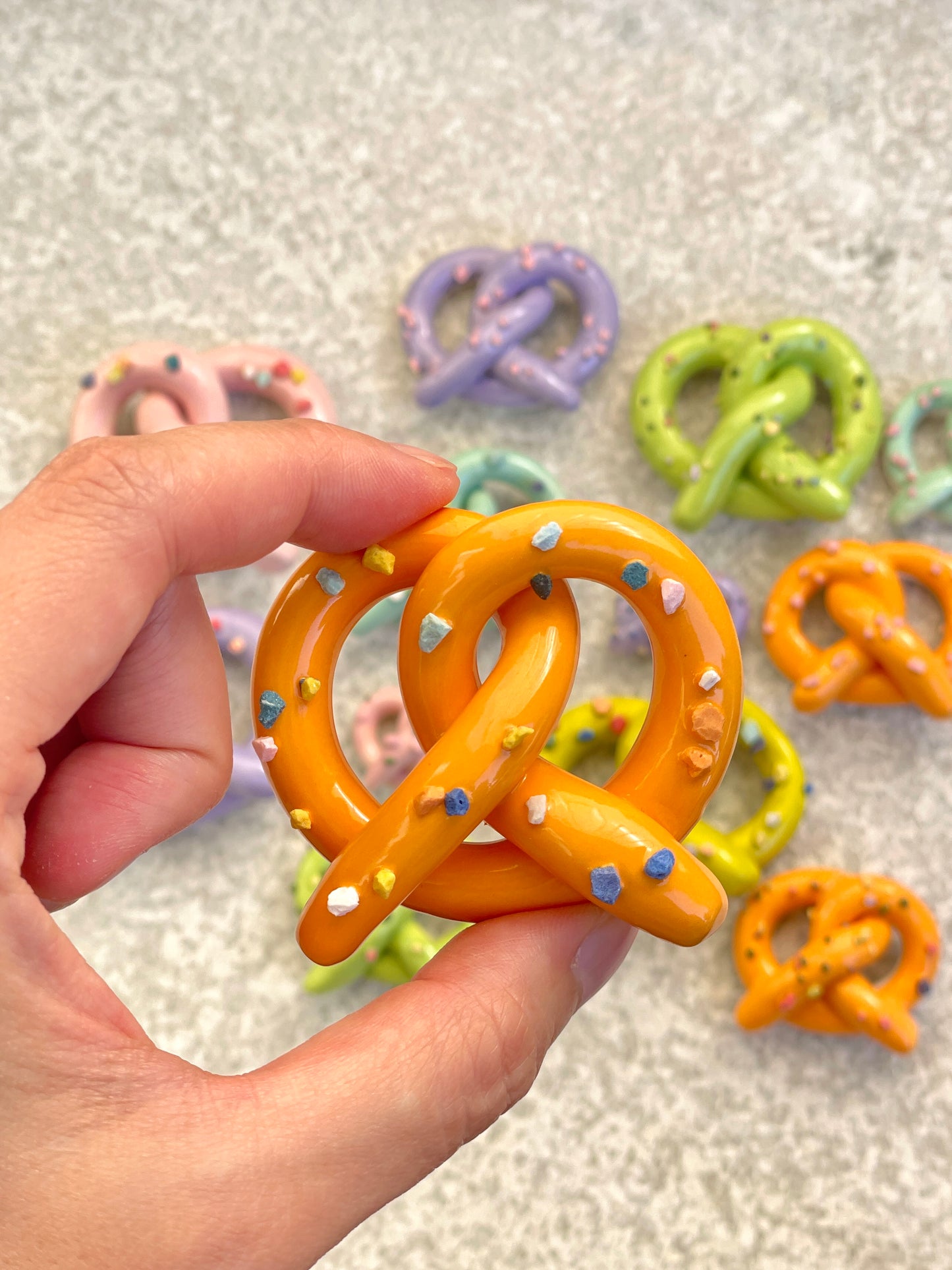 Pretzel Magnets
